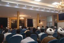 جلسه اعتراضی علماء و طلاب در کنسولگری افغانستان در مشهد
