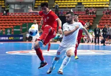بازی فوتسال افغانستان و ایران
