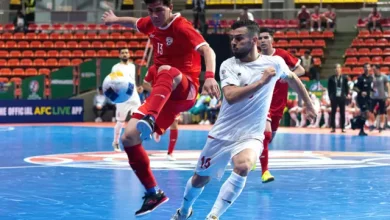 بازی فوتسال افغانستان و ایران