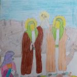 نقاشی با موضوع عید غدیر کاری از خدیجه سادات حسینی ۱۰ ساله از مشهد نقاشی با موضوع عید غدیر کاری از خدیجه سادات حسینی 10 ساله از مشهد