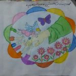 نقاشی با موضوع عید غدیر کاری از مهدیه حسینی ۱۴ ساله از مشهد نقاشی با موضوع عید غدیر کاری از مهدیه حسینی 14 ساله از مشهد